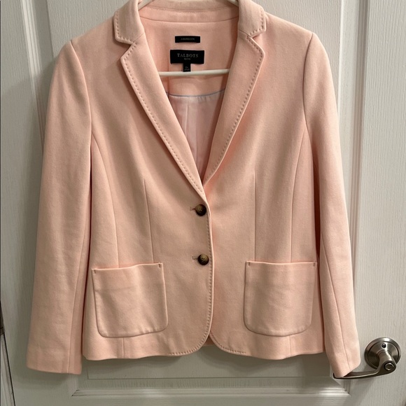Talbots Jackets & Blazers - Talbots Soft Pink Women's Blazer